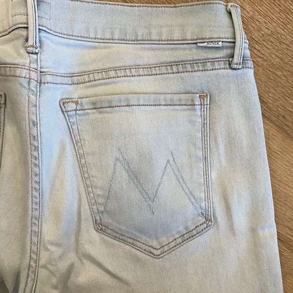 MOTHER Light Blue Women's Jeans - Picture 3 of 5